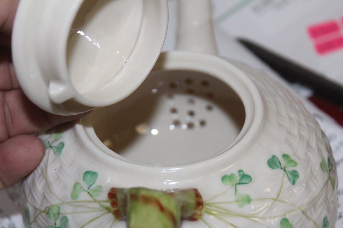 Belleek Teapot - 5