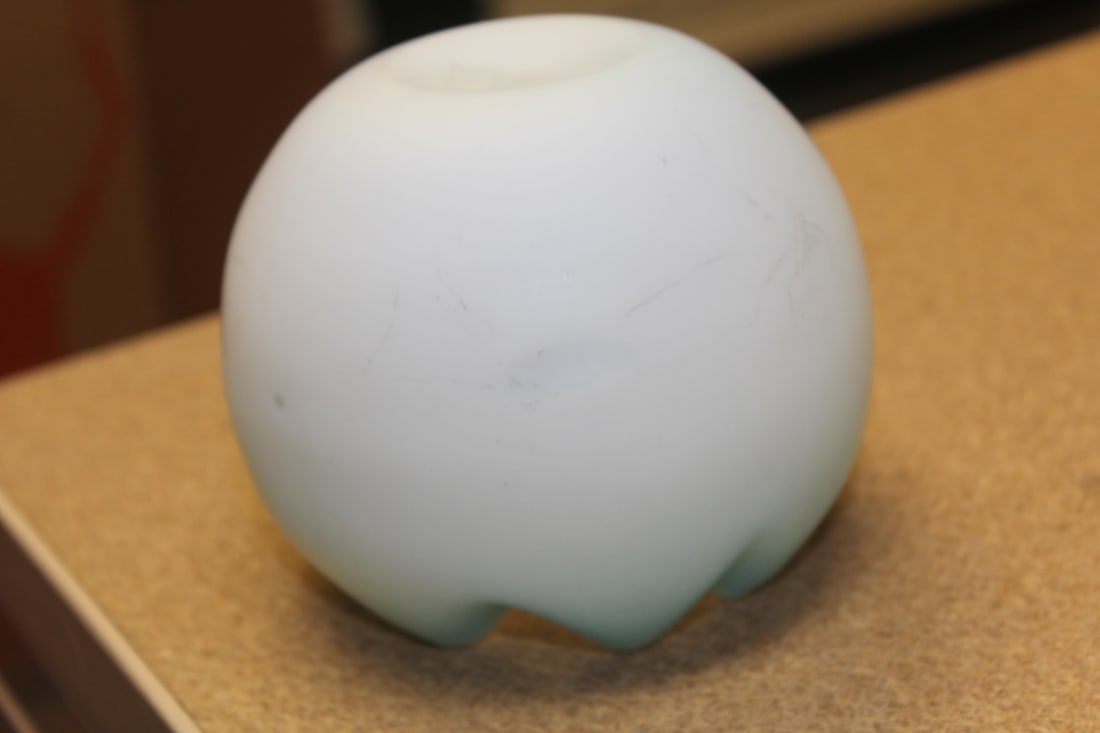 Peachbloom Satin Glass Bowl - 3