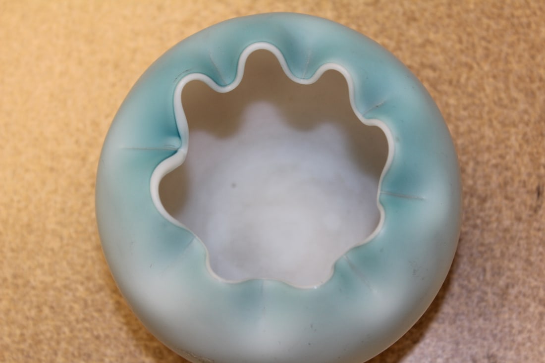Peachbloom Satin Glass Bowl - 5