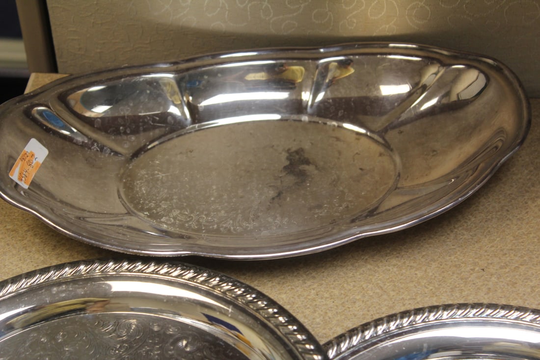 Lot of 6 Silverplated Item - 2