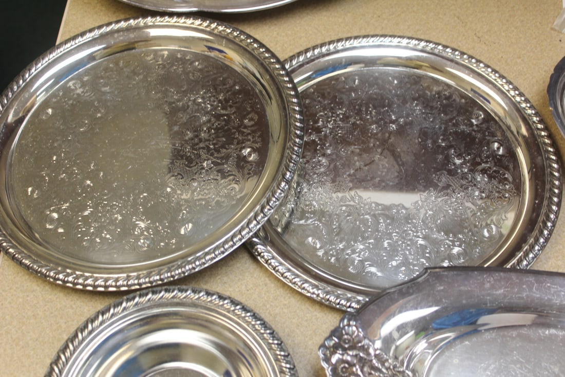 Lot of 6 Silverplated Item - 3