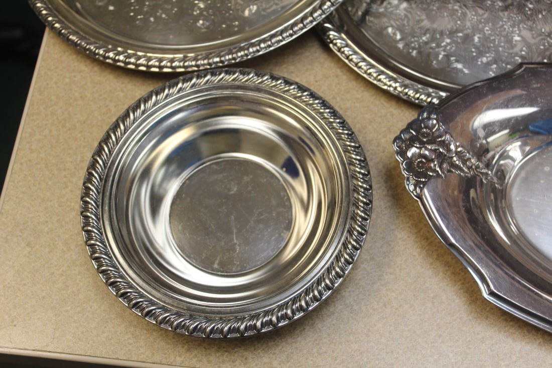 Lot of 6 Silverplated Item - 4