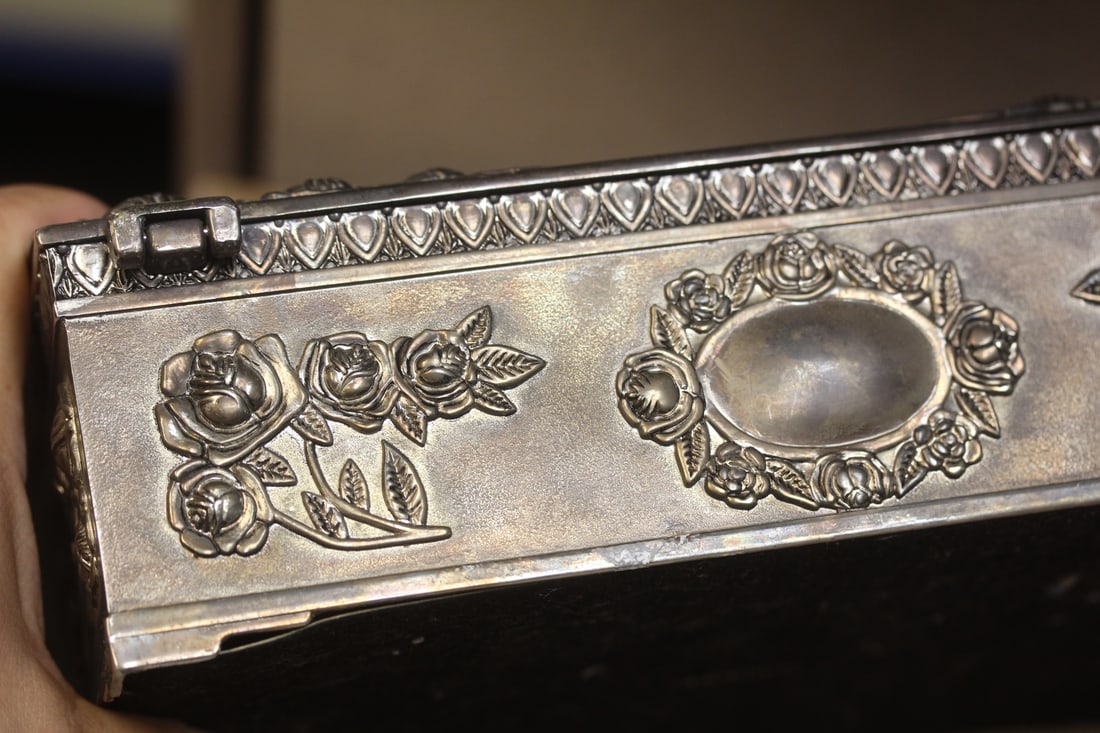 Godinger Ornate Silverplated Box - 6