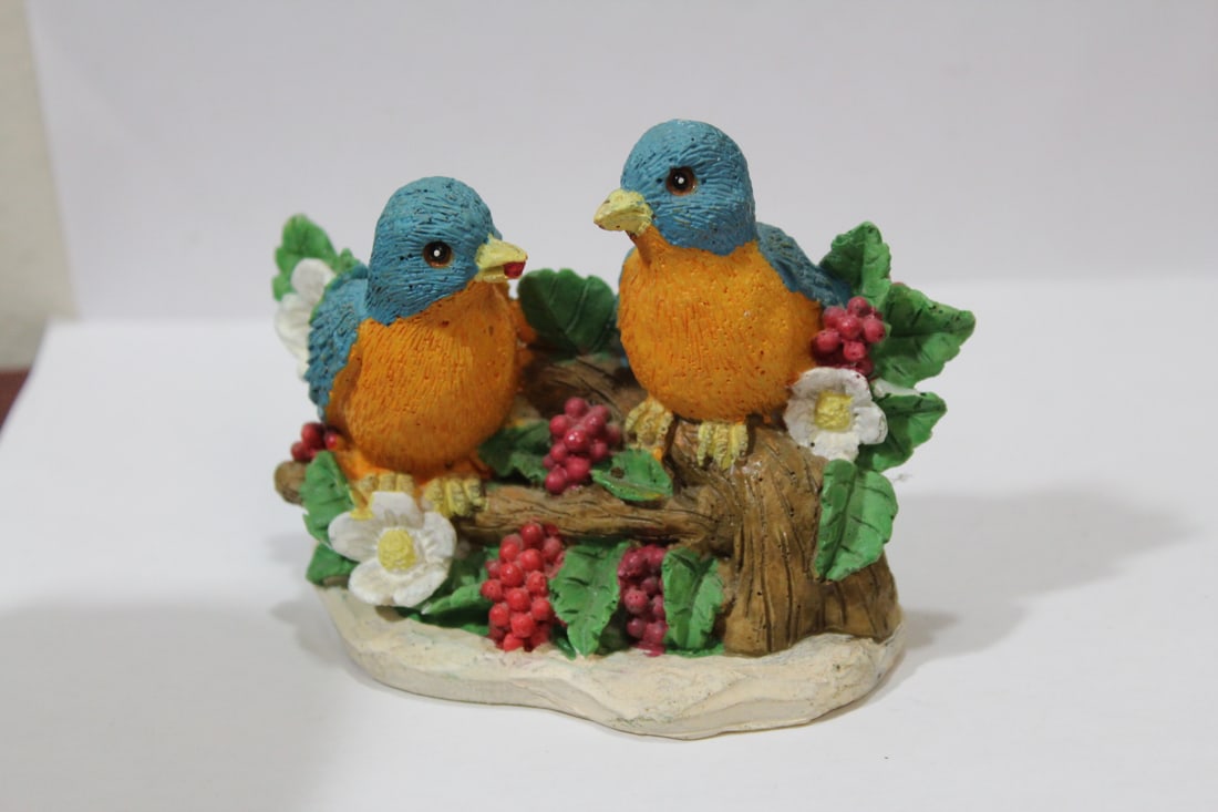 A Heritage Pottery Bird Couple - 2
