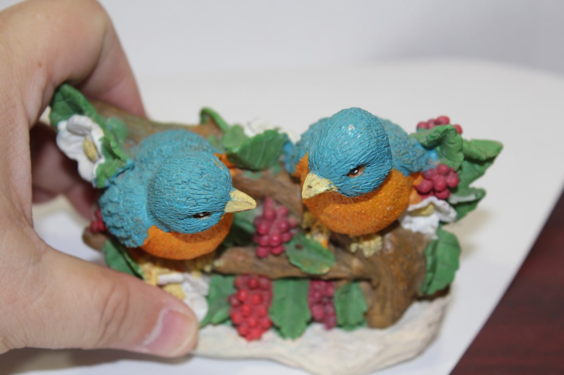 A Heritage Pottery Bird Couple - 5
