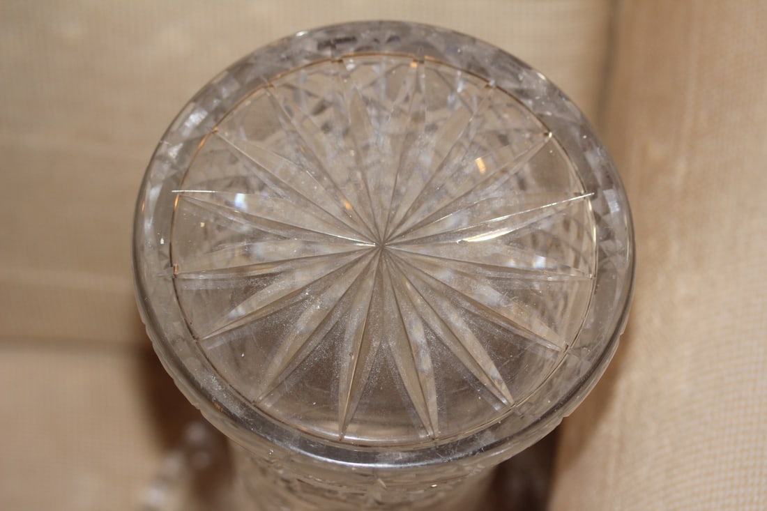 American Brilliant Cut Vase - 5
