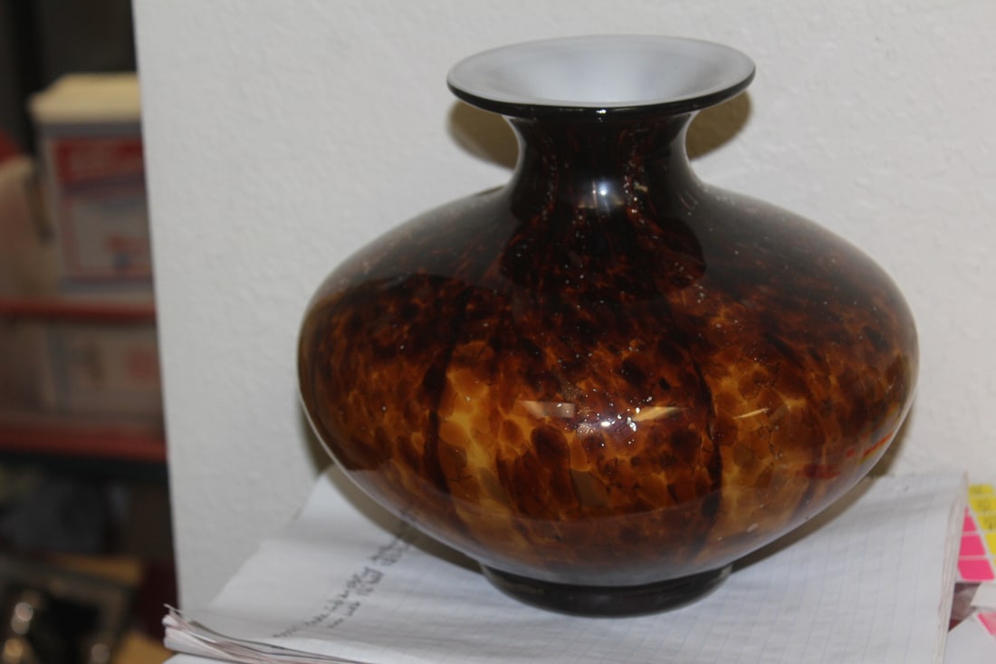 Art Glass Squad Vase - 2