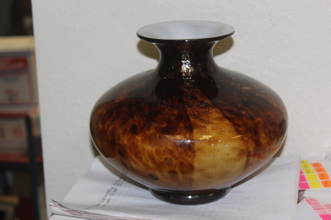 Art Glass Squad Vase - 3