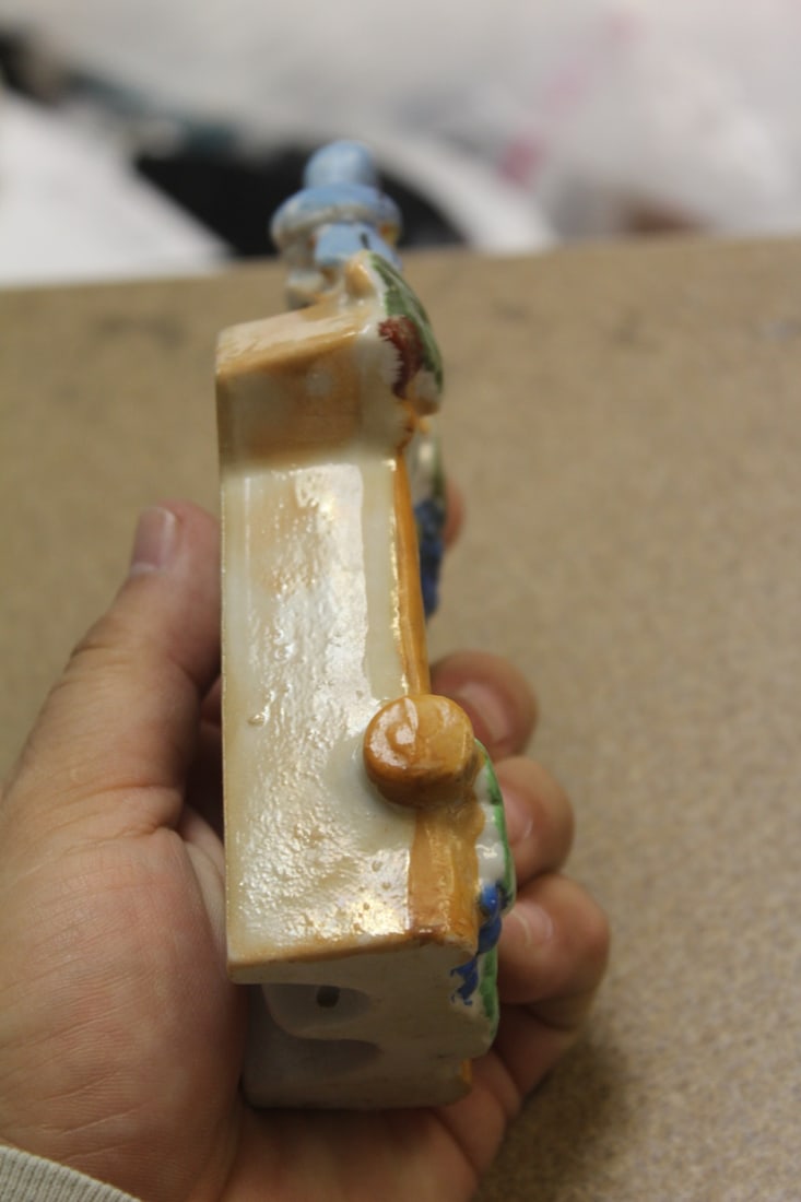Japanese Ceramic Wall Pocket - 2