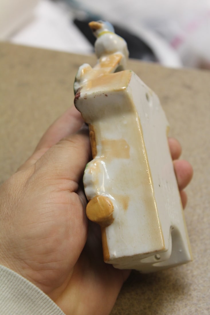 Japanese Ceramic Wall Pocket - 4