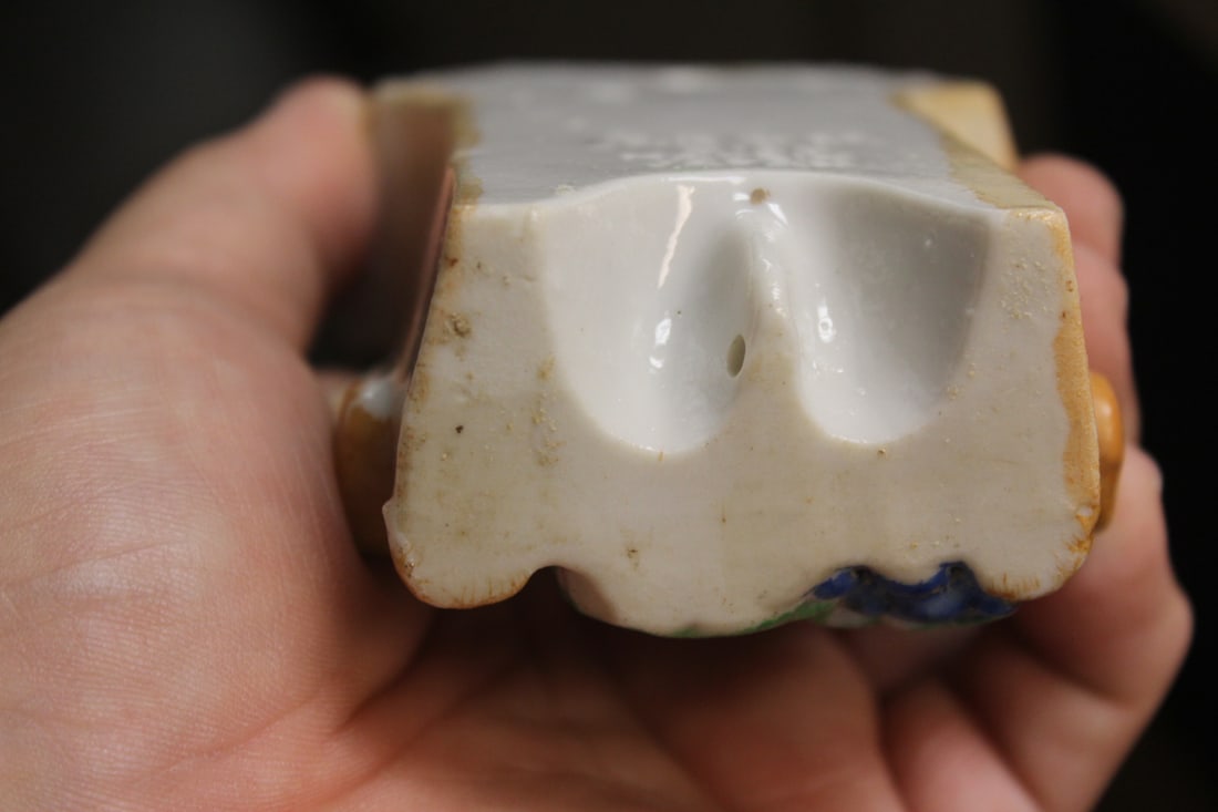 Japanese Ceramic Wall Pocket - 5