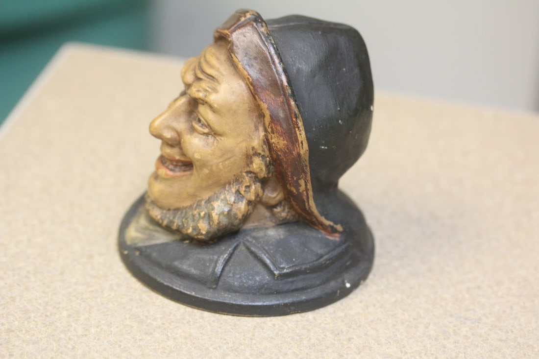 Antique Captain Small Pottery Bust? - 2