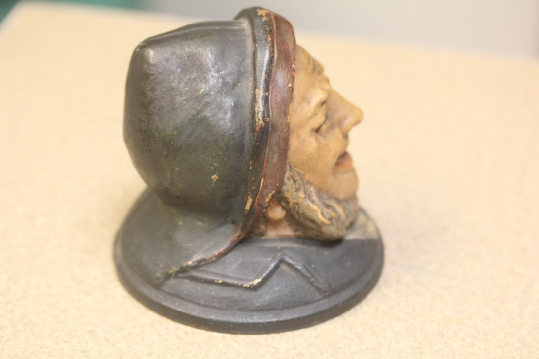 Antique Captain Small Pottery Bust? - 4