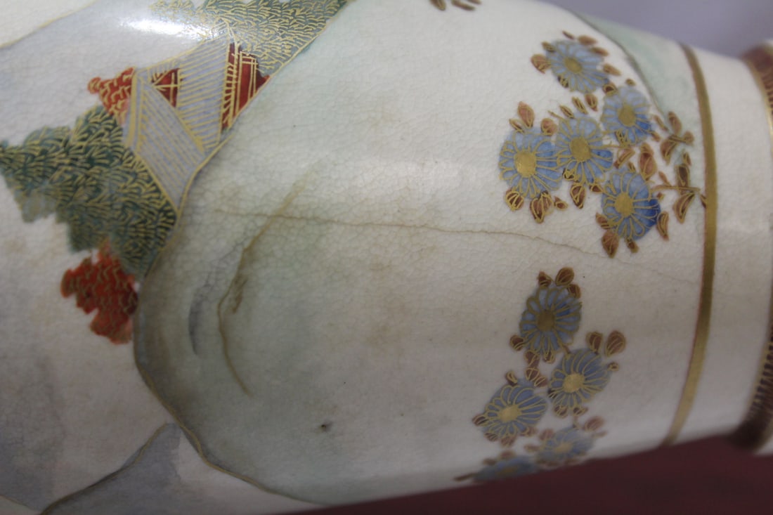 A Vintage Japanese Satsuma Vase - 5