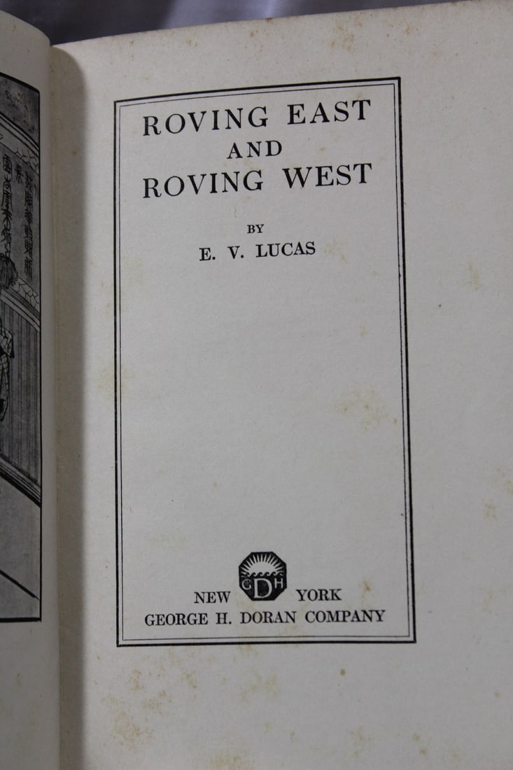 Hardcover Book - Roving East and Roving West - 6