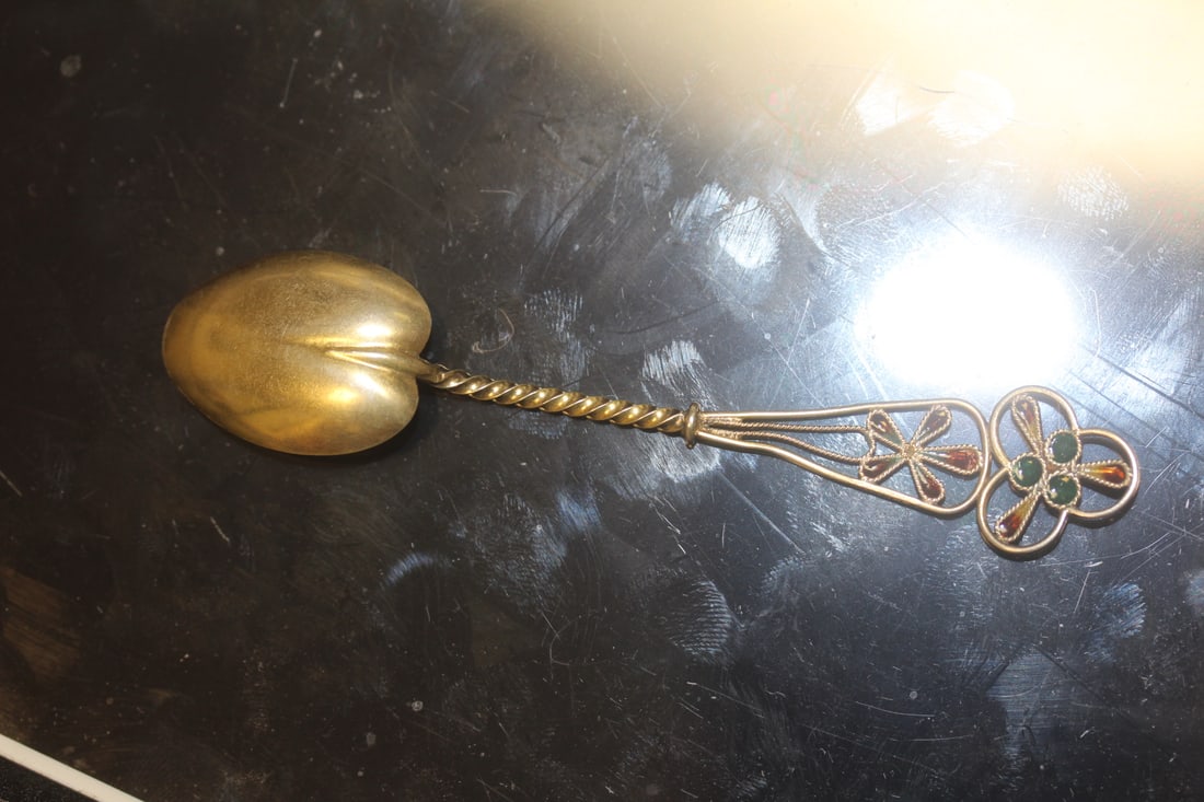 Filigree Silver Spoon - 2