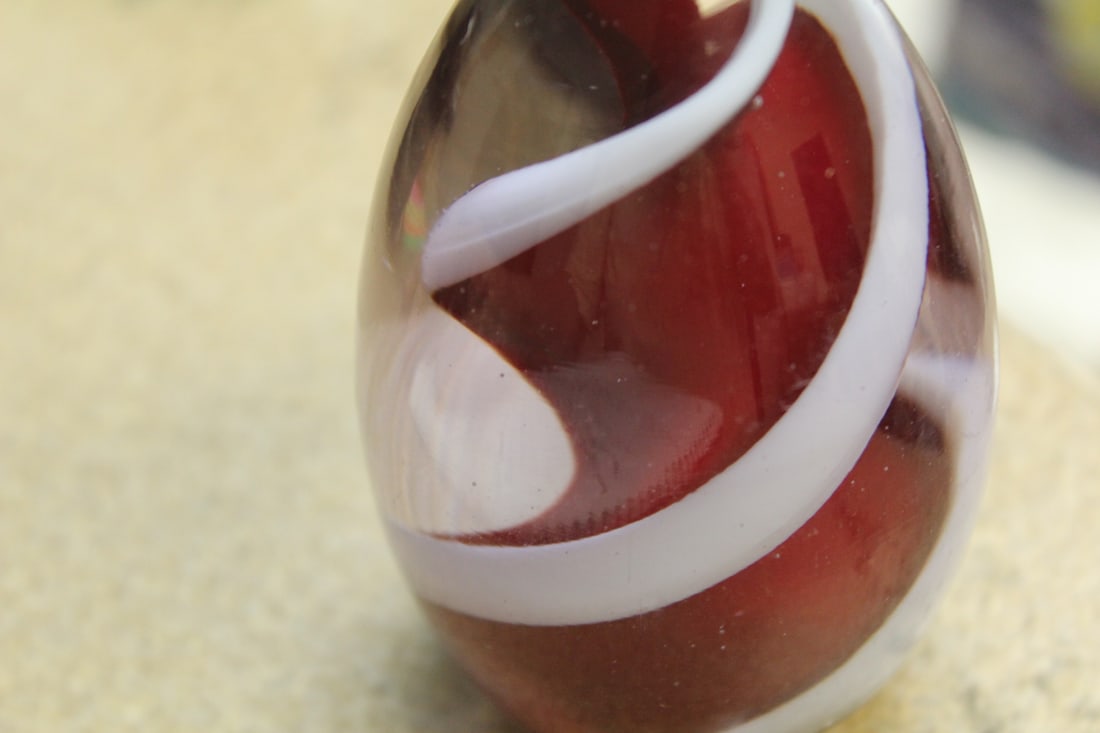 Art Glass Paperweight - 6