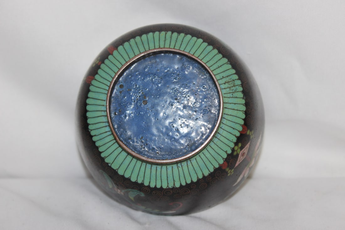 An Enamel/Cloisonne Chinese Bowl - 3