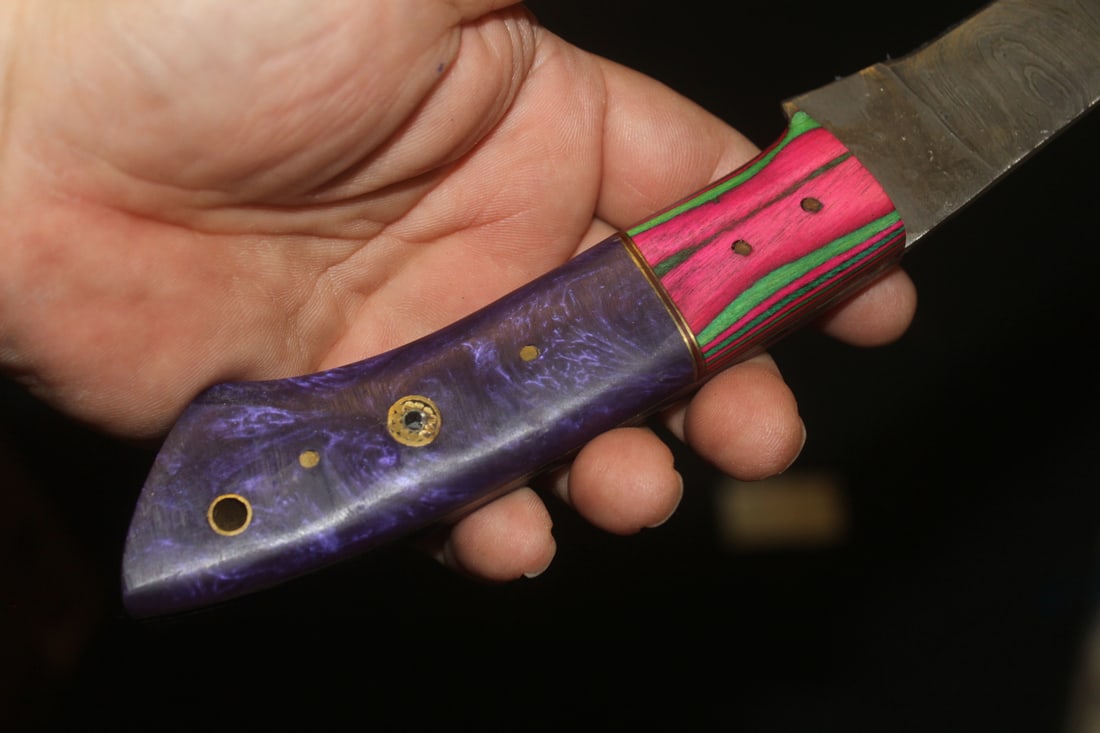 Damascus Knife - 5