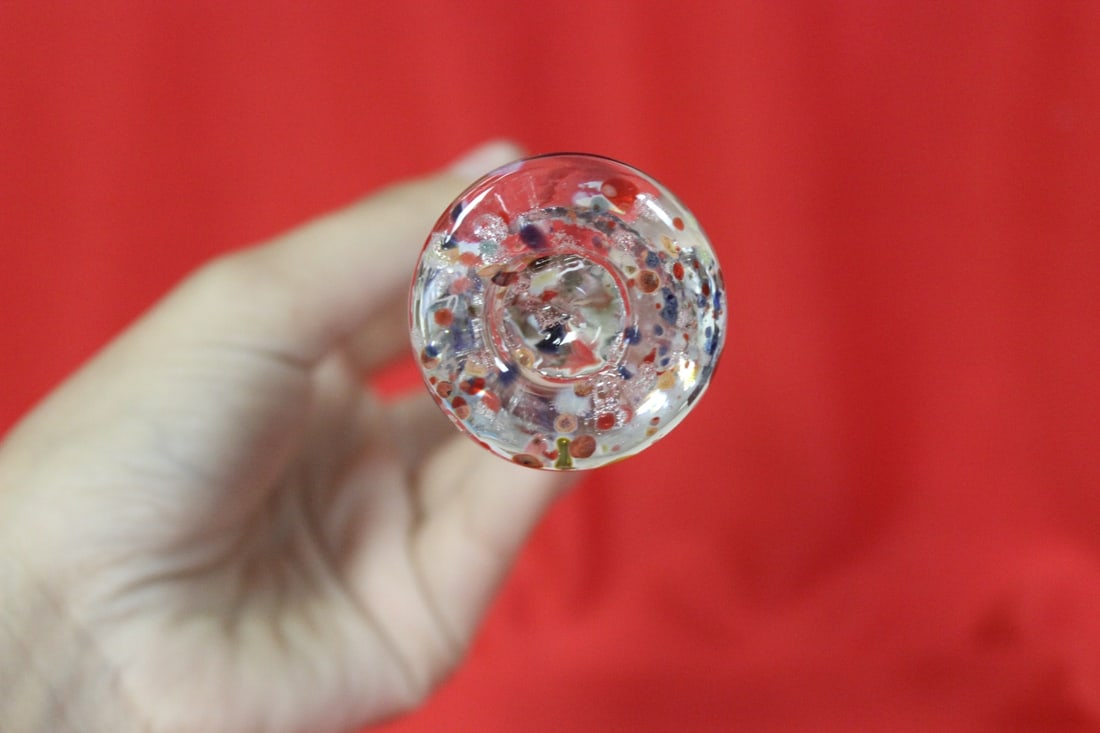 An Art Glass Bottle/Vase - 2