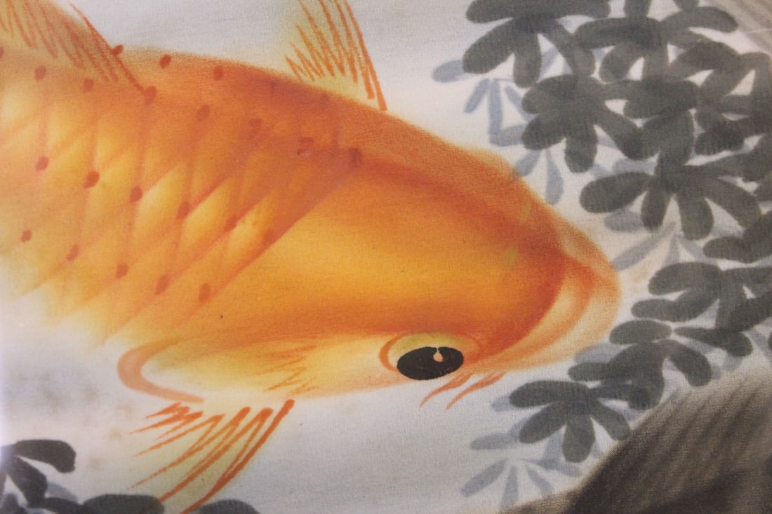 An Antique/Vintage Chinese Watercolour on Silk - 4