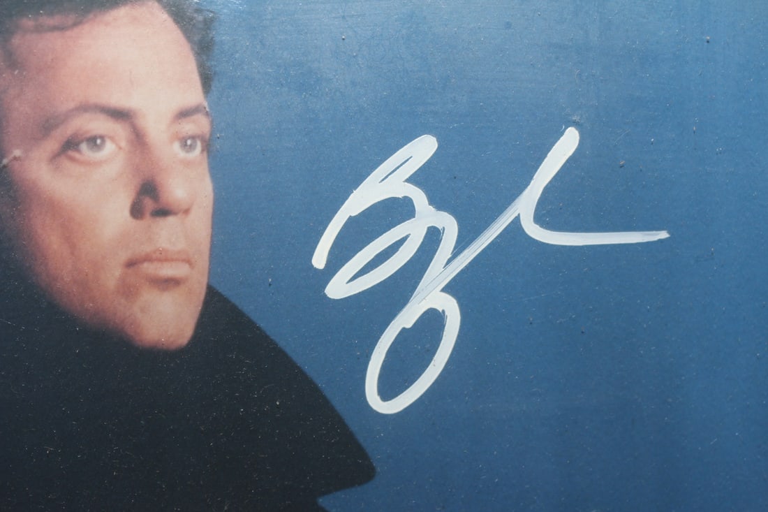 Framed and Signed Billy Joel Picture - 2