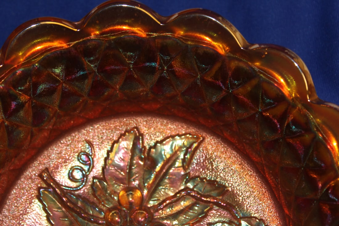 A Carnival Glass Bowl - 2
