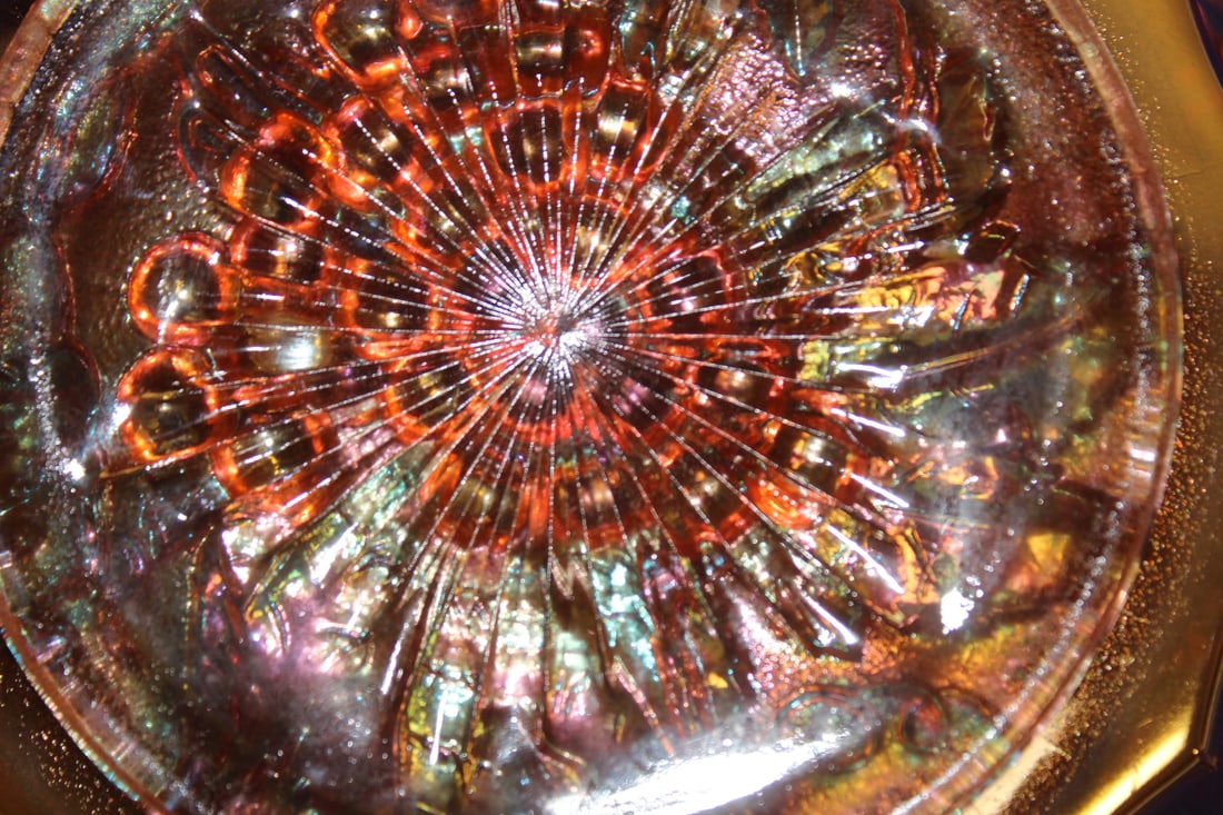 A Carnival Glass Bowl - 7