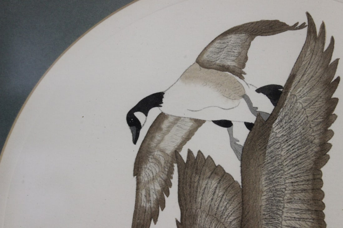 A Signed (Pencil) Etching/Litograph/Watercolour - 2