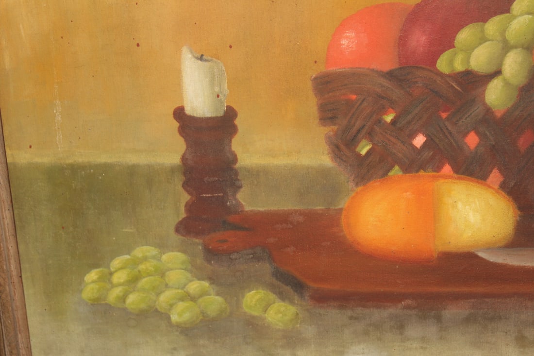 Signed MV Magner Oil on Canvas Painting - 4