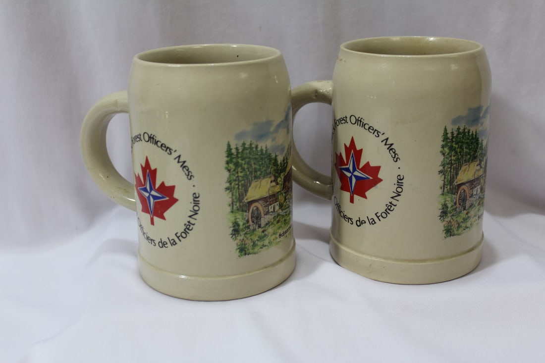Lot of 2 Oktoberfest Beer Mugs - 2