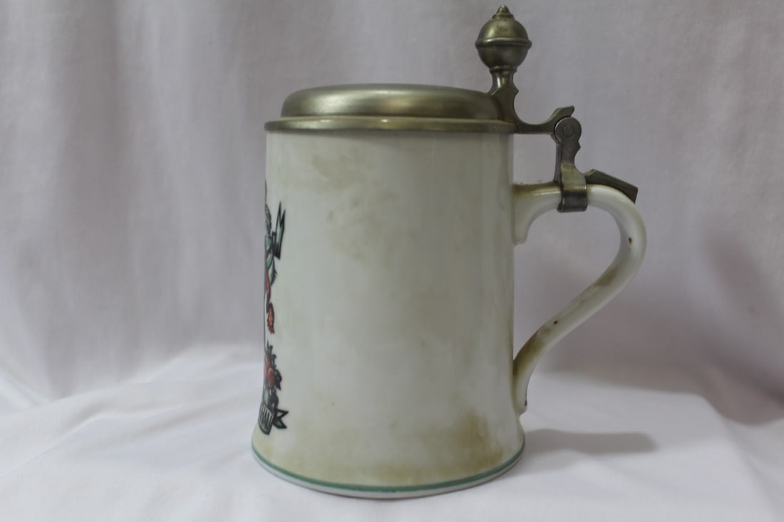 A Porcelain Beer Stein - 4