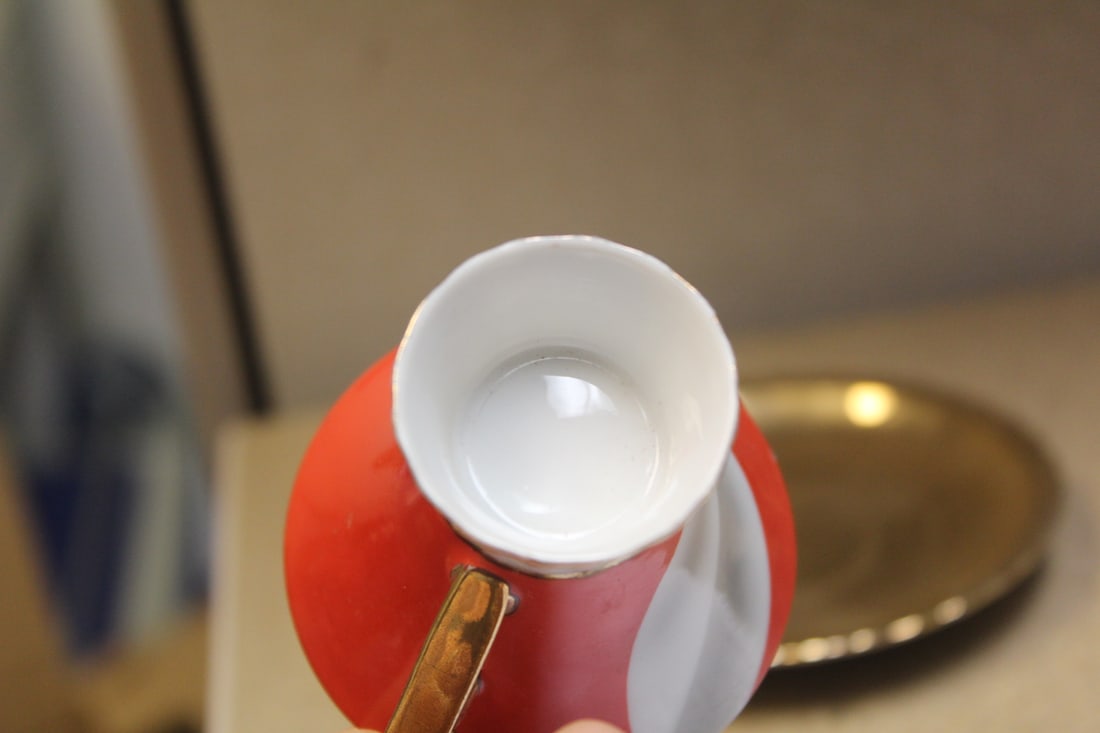 Retro Cup and Saucer - 6