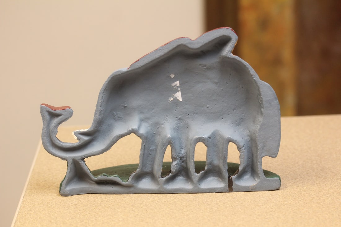 Cast Iron Elephant Door Stopper - 4
