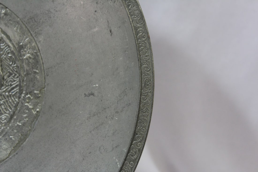 A Chinese Pewter Monkey Wall Hanger - 3