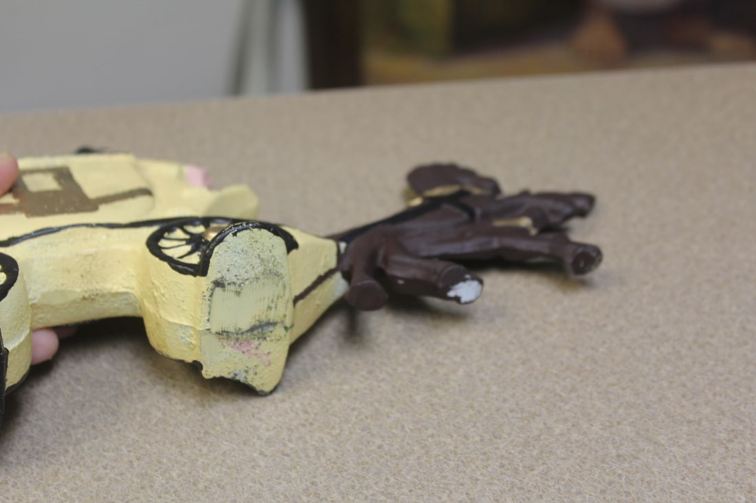 Cast iron door stopper - 5