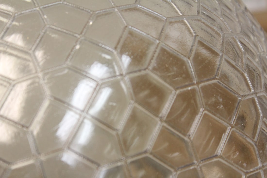 Modern Style Cut Glass Bowl - 6