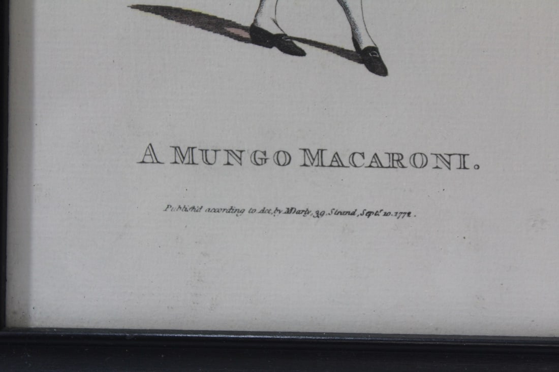 A Vintage Macaroni Print - 2