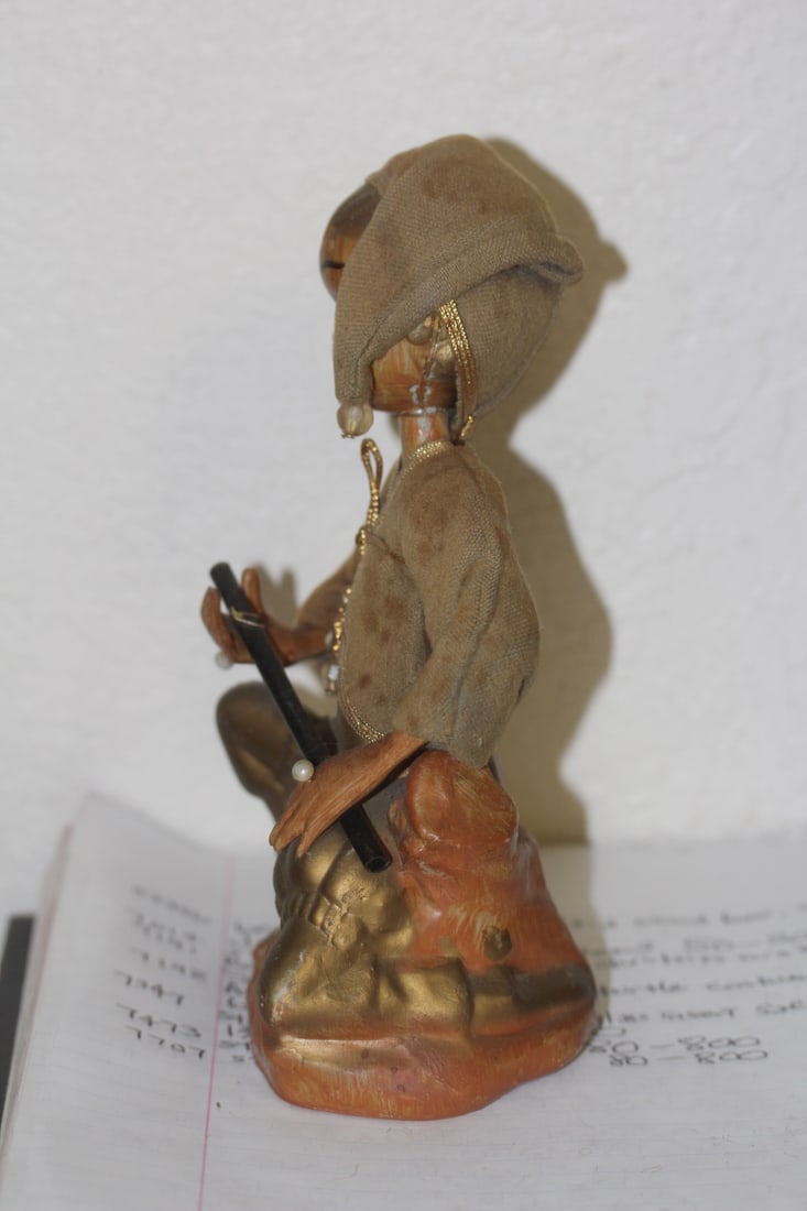 Vintage Plastic Elf Pixie Figurine - 2