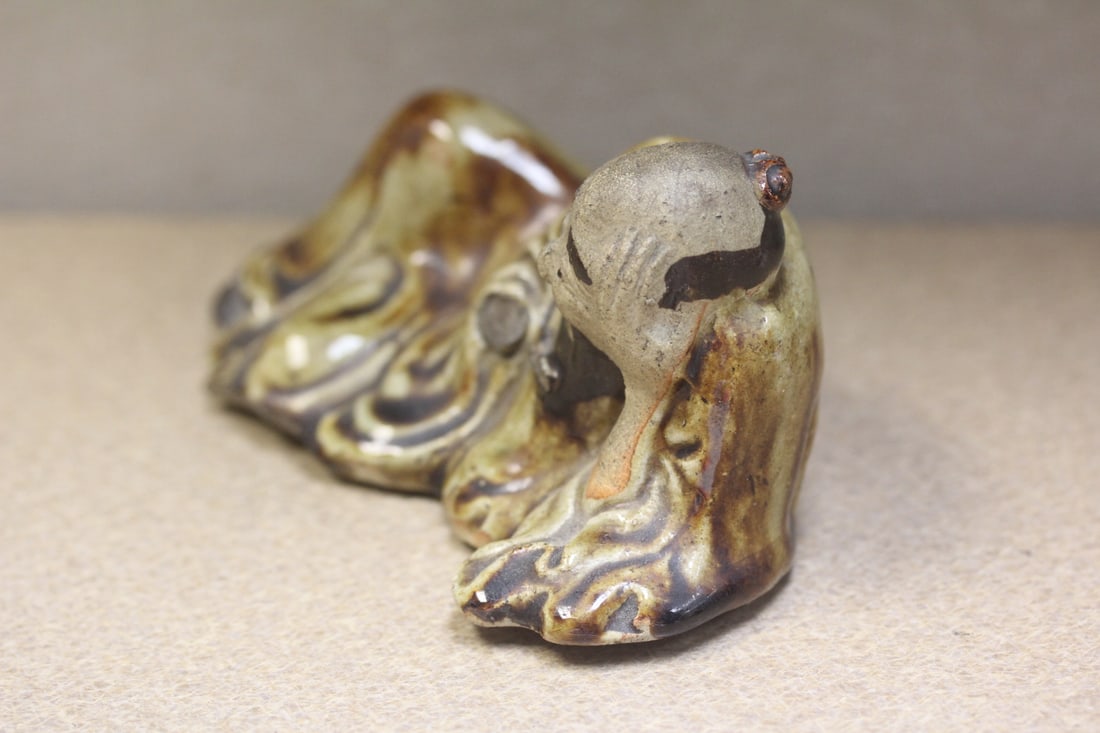 Antique Chinese Pottery of a Sage - 4