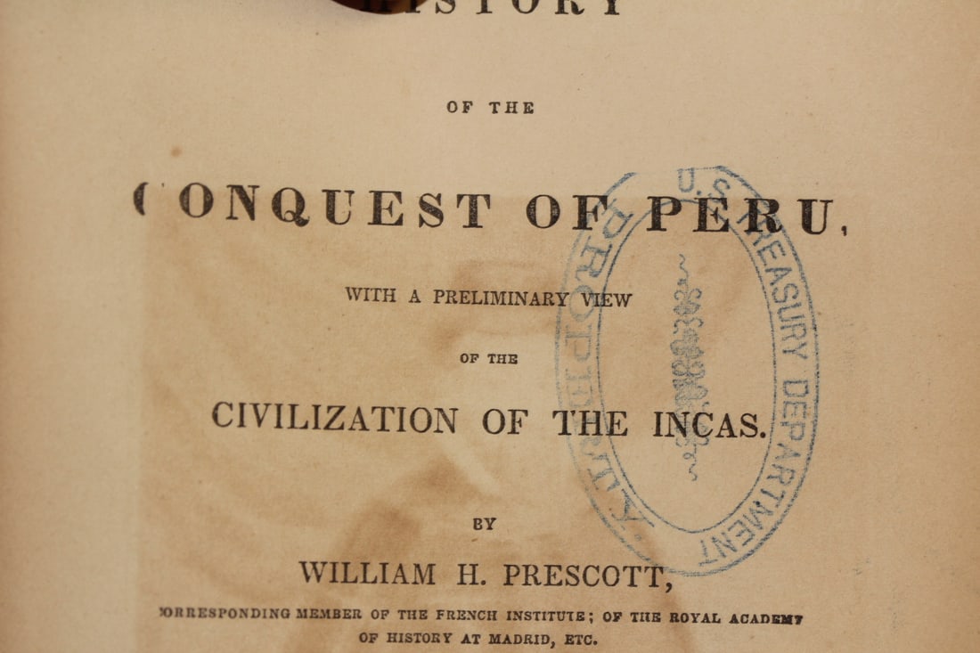Hardcover Book: Conquest of Peru - 6