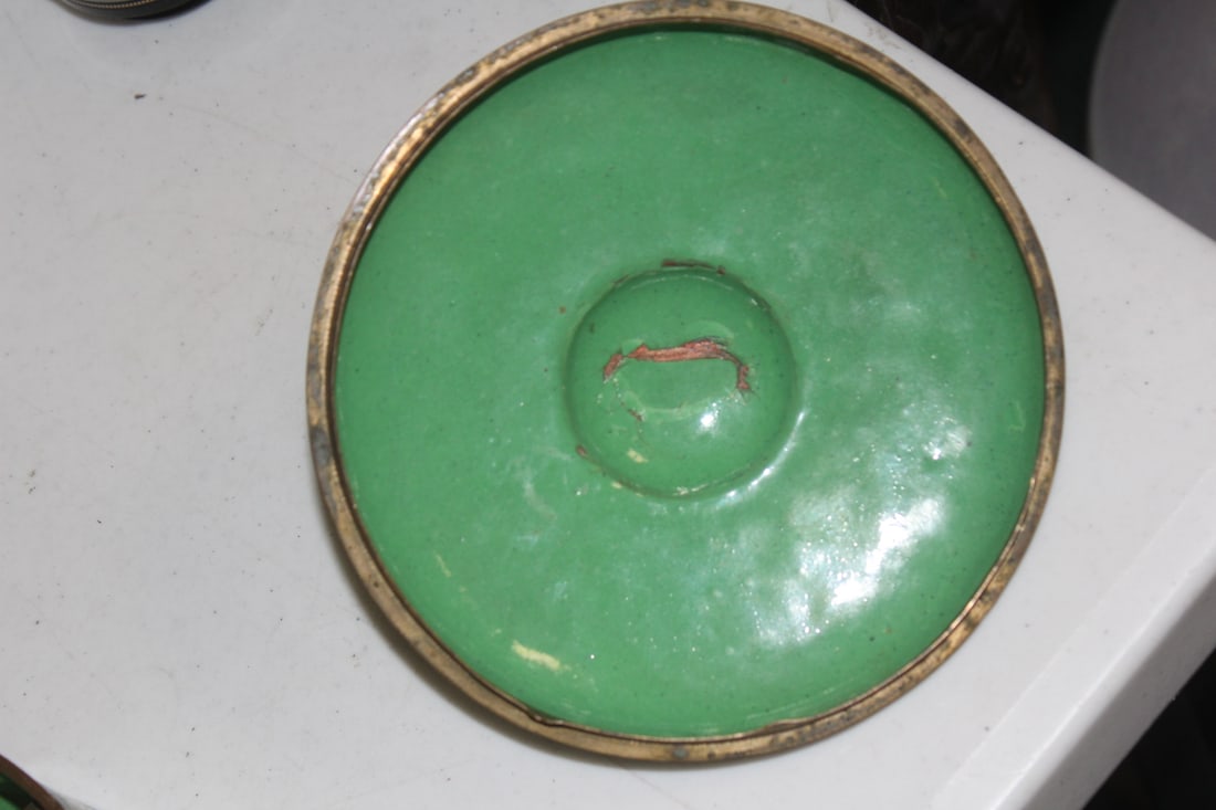 Chinese Cloisonne Divided Sweet Container - 7