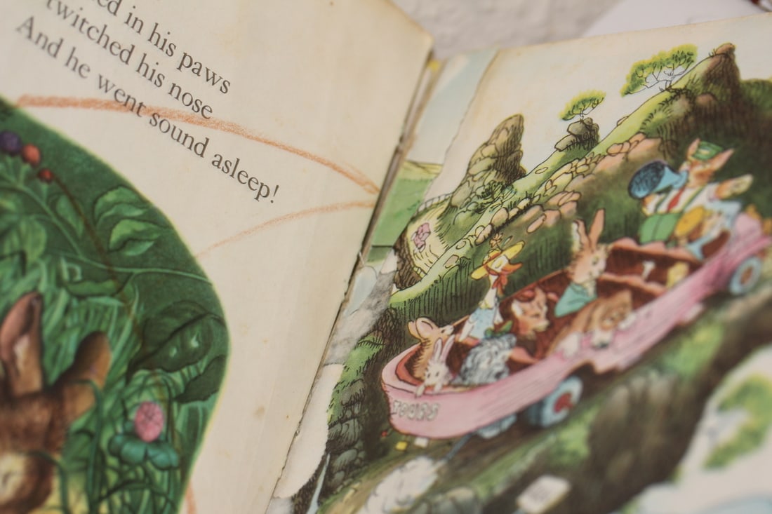 1950's Hardcover Children's Book - 3