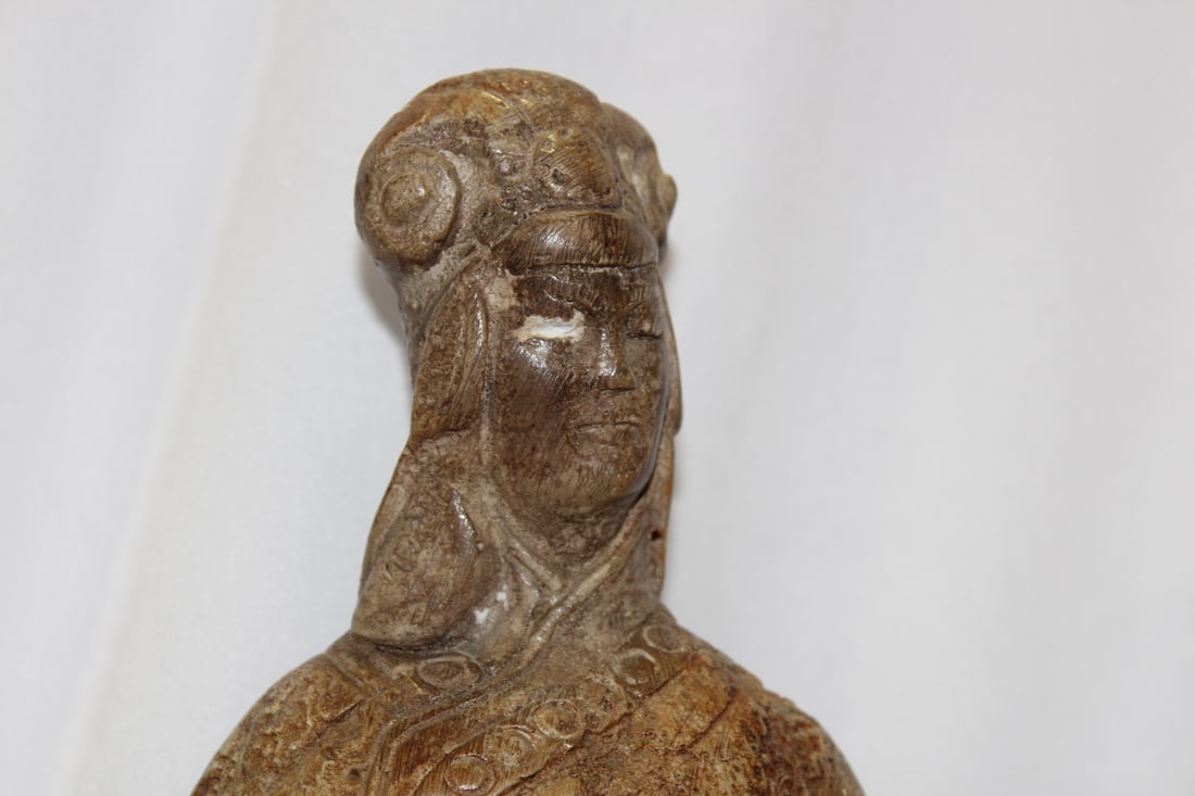 A Vintage Chalk Statue - 2