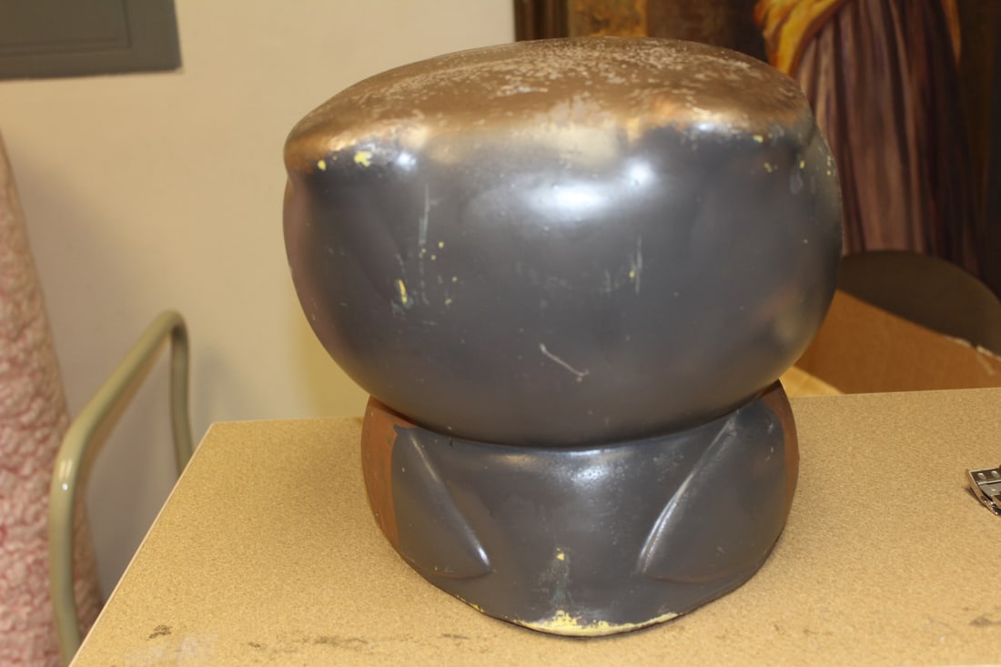 Large Cement Owl - 6