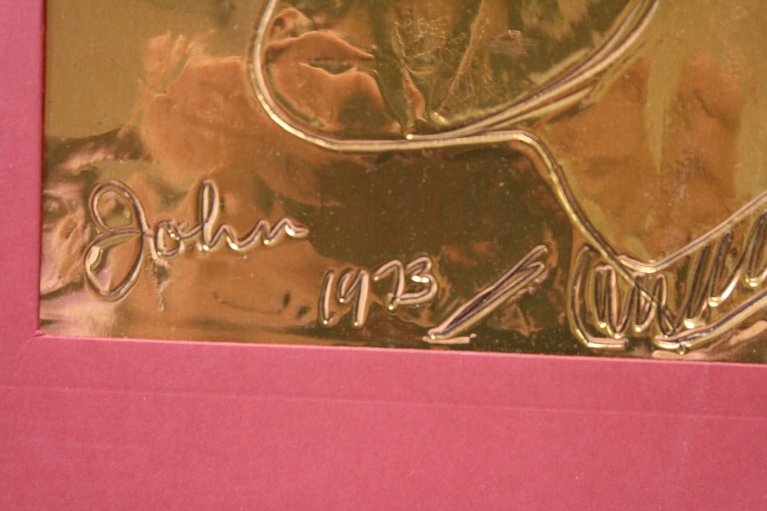 A piece of Art on Foil Paper - 2