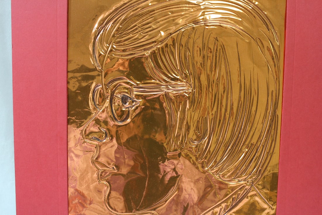 A piece of Art on Foil Paper - 3