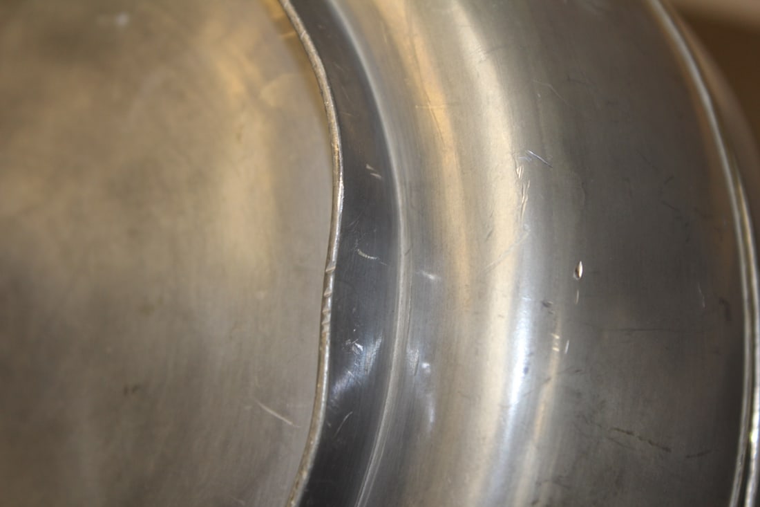 Chinese Pewter Box with Insert Jewels - 7