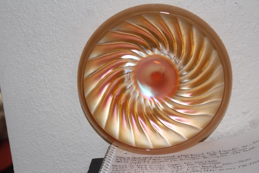 Carnival Glass Bowl - 2