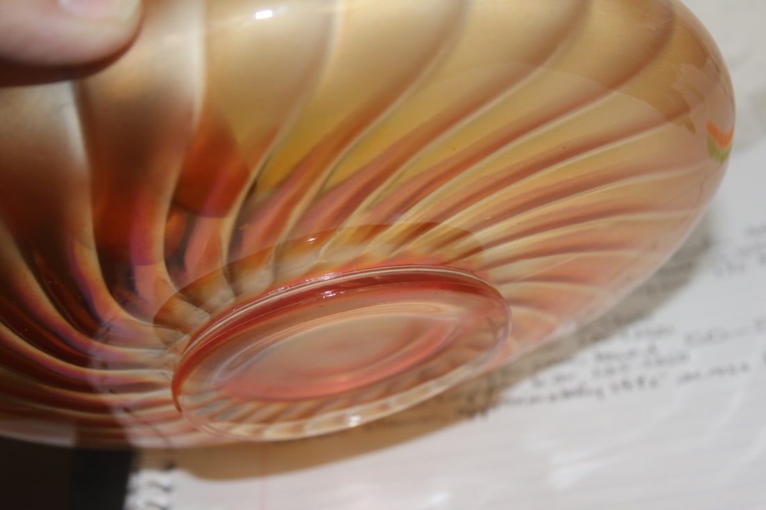 Carnival Glass Bowl - 4